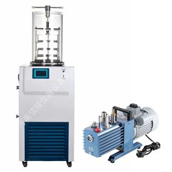 试剂组分冻干机西林瓶装粉压盖低温真空干燥